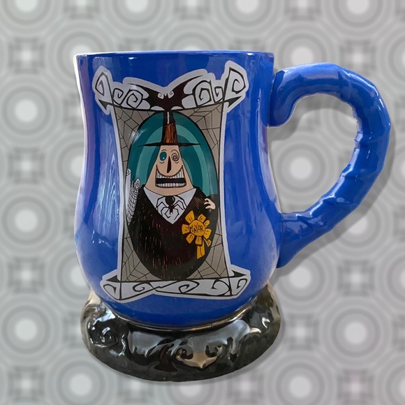 NBC Nightmare Before Christmas Jumbo Ceramic Mayor Mug Tim Burton Halloween - Picture 1 of 7
